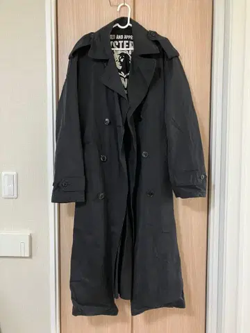HYSTERIC GLAMOUR 트렌치코트 블랙