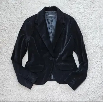 y2k 벨로아 테일러드 자켓 다크 코어 coquette