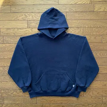 러셀 애슬레틱 후드티 네이비 무지 L