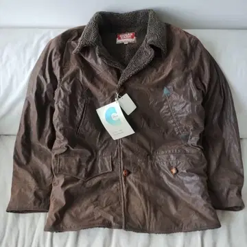 택 포함 미사용 SUGAR CANE 가죽 런치 자켓