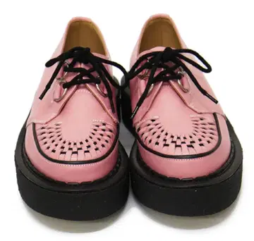 조지 콕스 3588 핑크 가죽 블랙 인터레이스