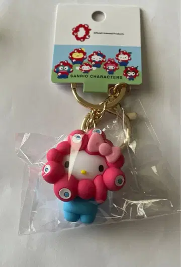 헬로키티 변신 키링 파스텔