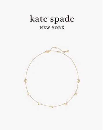 케이트 스페이드 골드 나비 목걸이