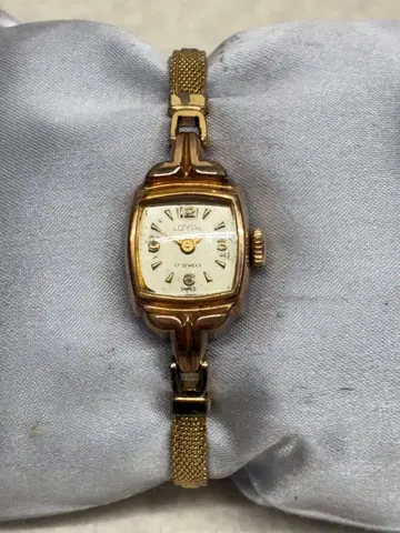 T5 ) LOYAL 손목시계 50 s 빈티지 17석 여성용 수동 와인딩