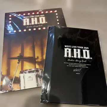 WEST. A.H.O. 팜플렛, 뉴스레터 폴더 2종 세트