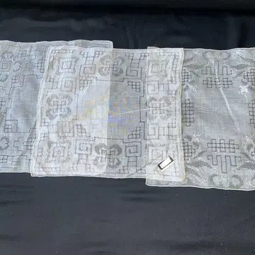 SANDWICH 자수 손수건 3개 세트