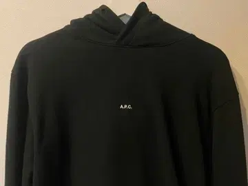 [ 새상품급 ] A.P.C. 아페쎄 후드티 블랙 M