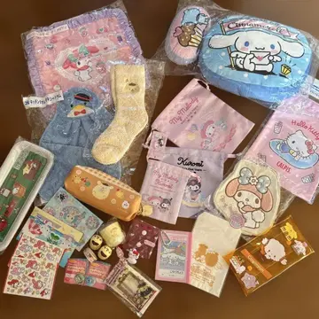 산리오 세트 묶음 판매 키티 시나몬 마이멜로디 쿠로미 폼폼푸딩