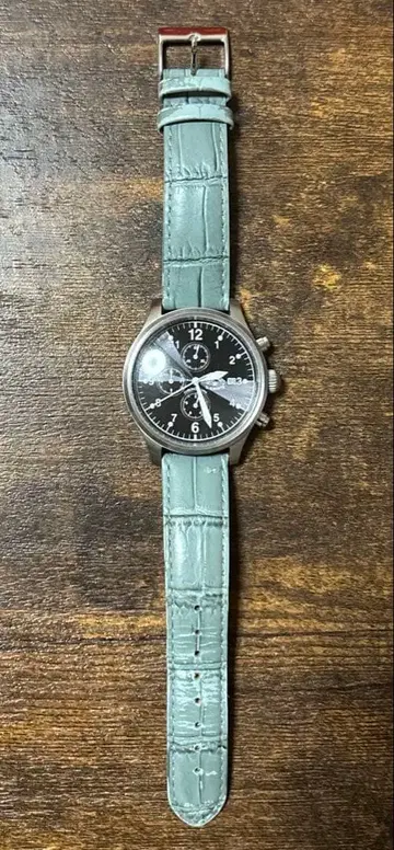 일비종떼 가죽 밴드 시계