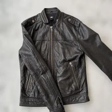 H&M 가죽 자켓