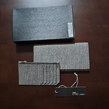 kawa-kawa 장지갑과 카드 케이스 세트