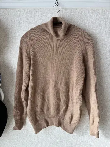 나노 유니버스 나노 라이브러리 하이 게이지 울 리브 터틀넥 니트