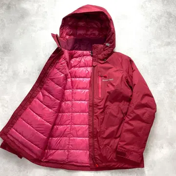 컨디션 최상 몽벨 애스펀 후드티 다운 자켓 고기능 650FP M