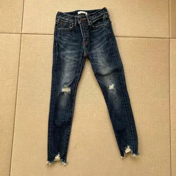 MOUSSY 데미지 스키니 데님 23