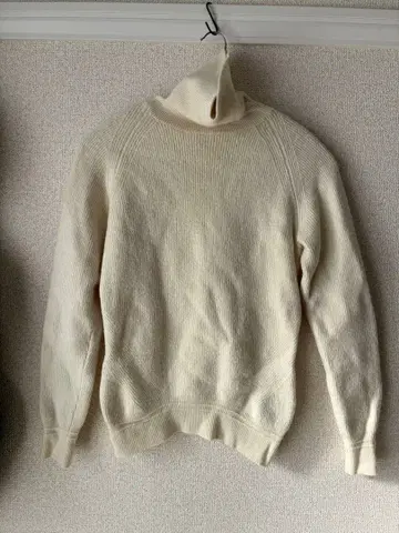 나노 유니버스 나노 라이브러리 하이 게이지 울 리브 터틀넥 니트