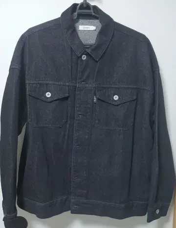 뷰티풀 섀도우 graniph 블랙 데님 자켓 루즈핏 M 사이즈