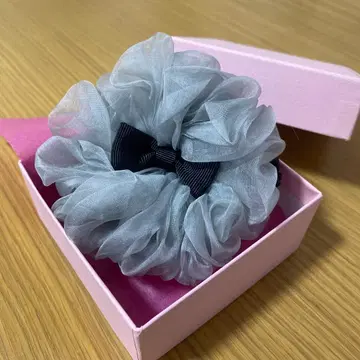 라들로 쉬폰 머리끈