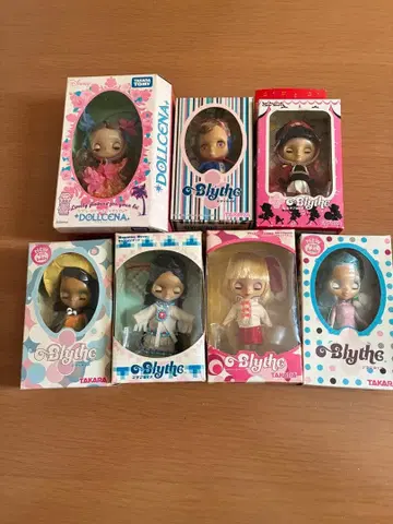 미니 브라이스 7체 세트 타카라