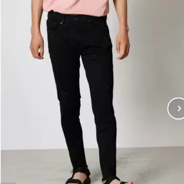 AZUL by moussy CUT OFF CRASH SKINNY