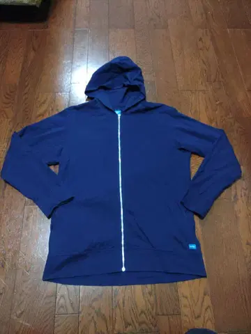 GOOD ON 후드티 집업 L 네이비 얇은 소재