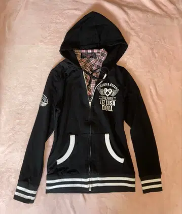 헤이세이 갸루 구제 의류 y2k 리즈리사 셔츠 후드 후드티