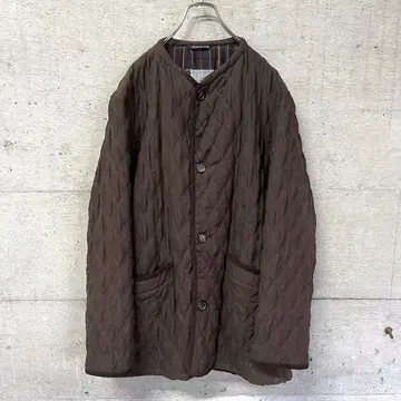 이탈리아제 PAL ZILERI 파르지엘리 퀼팅 자켓 브라운