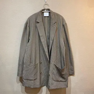 ENDER PRODUCTS 오버 사이즈 더블 테일러드 자켓