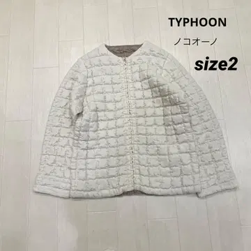 TYPHOON 노코오노 셔링 리버서블 자켓 아우터 2