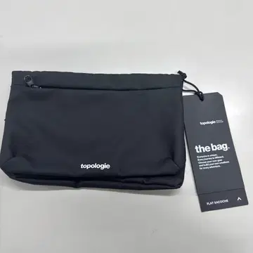 topologie the bag 플랫 사코슈 블랙