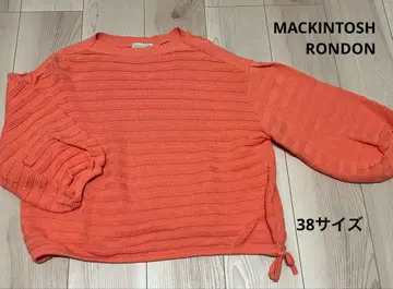 MACKINTOSH 매킨토시 긴팔 니트 38 사이즈 면 90%