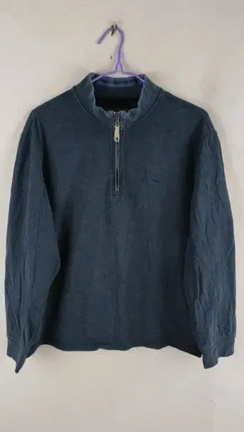 다크 블루 하프 지퍼 트레이닝복