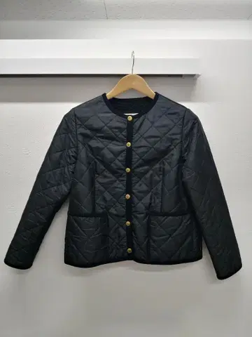 트래디셔널 웨더웨어 퀼팅 블랙