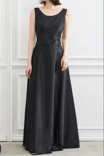 Aimer 블랙 롱 드레스