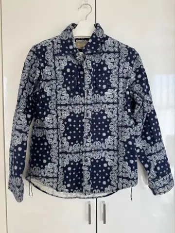 Schott 페이즐리 반다나 셔츠