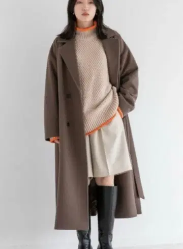 로리즈팜 바이컬러 니트