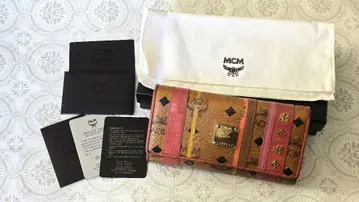 MCM 장지갑 수납 봉투, 카드 포함
