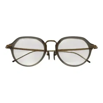 TOMFORD 그레이 메탈 프레임 오벌 안경