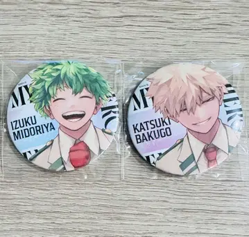 히로아카 바쿠고 미도리야 캔뱃지 전사