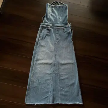 MOTHER 데님 원피스 살로펫 론 헤르만