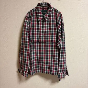 J.CREW 체크 아노락 재킷