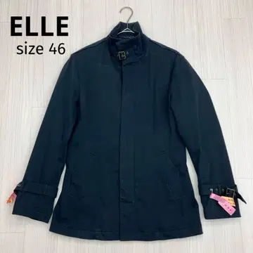 ELLE 엘르 비즈니스 코트 스텐카라 코트 코튼 아우터 46