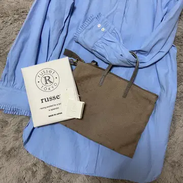 러셋 2WAY 숄더백 그레이지