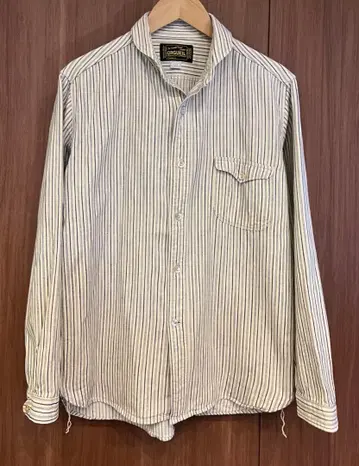 ORGUEIL 오르게일 스트라이프 워크 셔츠