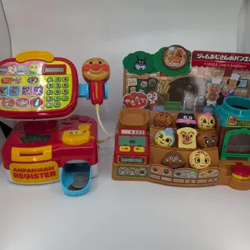 호빵맨 계산대와 빵집 세트