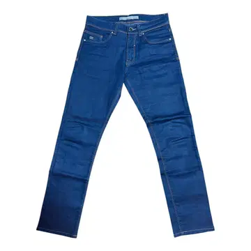 ZARA 다크 블루 블루 슬림핏 데님 팬츠