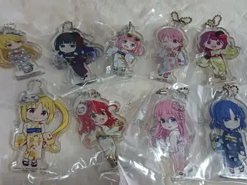 봇치 더 록 제일복권 L상 아크릴 참 전 9종 컴플리트 세트