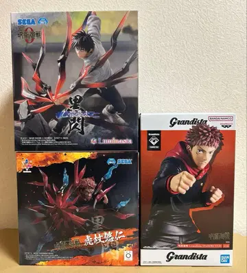 주술회전 프라이즈 피규어 3종 세트