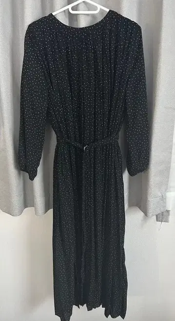 도트 패턴 원피스