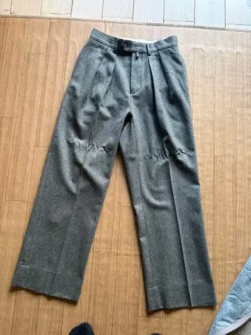 NEAT house 빈티지 울 슬랙스 44 스탠다드