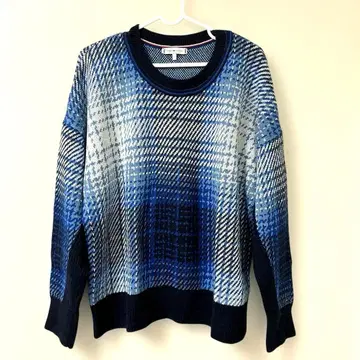 타미힐피거 니트 스웨터 네이비 블루 S 사이즈
